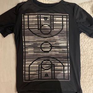 Joe Fresh t-shirt size kids xl. It is a dark grey